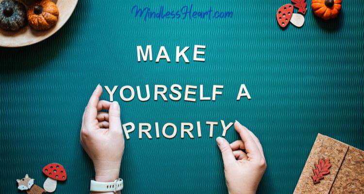 put yourself first